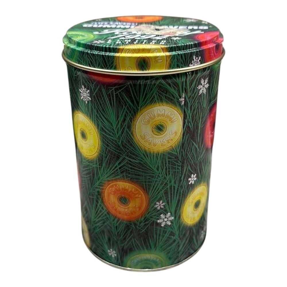 Vintage 1994 Gummi Life Savers Limited Edition Collectors Christmas Holiday Tin